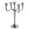 Image de chandelier 5 branches métal 27cm argent - 103425