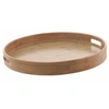 Image de - Plateau de Service Rond "Bambou" 40cm Naturel