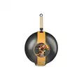 Image de FIVE Simply Smart - Wok en Acier & Manche en Bois "Tio" 35cm Noir