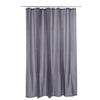 Image de Rideau douche Eva 12 anneaux Gris