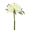Image de Créateur d'intérieur - Bouquet de Fleurs "4 Pivoines" 31cm Blanc