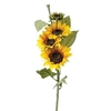 Image de Créateur d'intérieur - Fleur Artificielle "Tournesol" 80cm Jaune