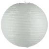 Image de Lanterne boule - Papier - Blanc - D 45 cm