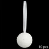 Image de Boule de Noël pailletée Manteau Givré - Blanc
