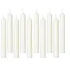 Image de Comptoir de la Bougie - Lot de 10 Bougies Bâton "Hugo" 16cm Ivoire