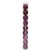 Image de Créateur d'intérieur - Lot de 9 Boules de Noël "Maison des Couleurs" 6cm Violet