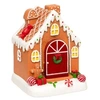 Image de Village Noël lumineux Maison Pain d'épice 8 LED musical animé