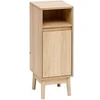 Image de Meuble bas 1 porte 1 niche Abana naturel