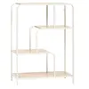 Image de Etagère 4 tablettes Curvy beige