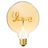 Image de Créateur d'intérieur - Ampoule Décorative à Filament "Love" 17cm Ambre