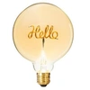 Image de Créateur d'intérieur - Ampoule Décorative à Filament "Hello" 17cm Ambre