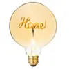 Image de Créateur d'intérieur - Ampoule Décorative à Filament "Home" 17cm Ambre