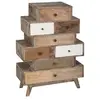 Image de Commode Koval uni 8 tiroirs bois massif