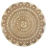 Image de Tapis en jute rond Shine
