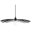 Image de Suspension métal filaire Cuzco noir
