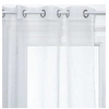 Image de - Voilage design 3D Pois couleur or - 140 x 240 cm - Blanc - 3D Pois