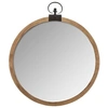 Image de Créateur d'intérieur - Miroir Mural Vintage "Gousset" 73cm Marron