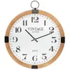 Image de Créateur d'intérieur - Horloge Murale Silencieuse "Gousset" 38cm Naturel