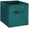Image de Boite de rangement 31x31 cm - Velours Bleu