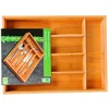 Image de 5 Five Plateau De Rangement Pour Couverts En Bambou 35x25 Cm One Size