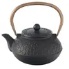 Image de - Théière en fonte design Flower - 1000 ml - Noir - Flower