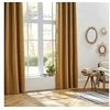 Image de Rideau occultant ocre Elena 140x260