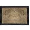 Image de Tapis jute naturel bord noir 120x170