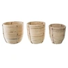 Image de Créateur d'intérieur - Lot de 3 Pots en Rotin "Eli" 35cm Naturel