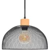 Image de Atmosphera Plafonnier Metal & Wood