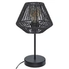 Image de - Lampe à poser effet corde Jily - Noir - Hauteur 34 cm. - Jily