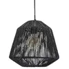 Image de Suspension corde noir Jily 30x26