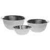 Image de - Lot de 3 Bols à Mixer Inox "Bowl" 26cm Argent
