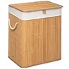 Image de Five Simply smart - Panier à linge design Bamboo - L. 40 x H. 50 cm - Marron - Bamboo