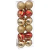 Image de Féérie Lights & Christmas - Kit de décorations pour sapin de noël - 12 Pièces - Rouge et doré - La maison des couleurs