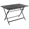 Image de Table alu pliante Azua 4 places graphite Hespéride