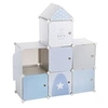 Image de Rangement en forme de château gris/bleu