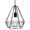 Image de Suspension filaire Drim noire métal Atmosphera