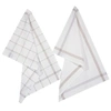Image de Créateur d'intérieur - Lot de 2 Torchons de Cuisine "Traditionnel" 70cm Gris