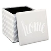 Image de Pouf pliant Hello gris