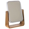 Image de - Miroir à Poser "Natureo" 22cm Naturel & Blanc