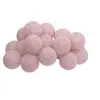 Image de Atmosphera - Guirlande LED 16 boules - Rose clair