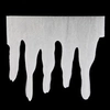 Image de Féérie Lights & Christmas - Décoration de Noël à suspendre neige Blanc manteau - L. 200 x H. 33 cm - Blanc - Sous son blanc manteau