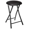 Image de FIVE Simply Smart - Tabouret Pliant "Basic" 44cm Noir