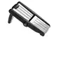 Image de Mandoline Avec Poignée Ajustable "3 Lames" 24cm Noir