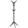 Image de Porte manteaux 8 tiges bois noir