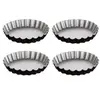 Image de FIVE Simply Smart - Lot de 4 Moules à Tartelettes Signature 12cm Noir