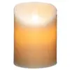 Image de bougie led effet flamme blanc 10cm - 148102a