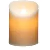 Image de bougie cylindrique led 14.5cm blanc cassé - jja 148103a