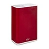 Image de Pot range-couverts 2 en 1 - L 16.6 x l 10 x H 23.7 cm - Rouge