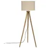 Image de Lampadaire trépied bois Olga